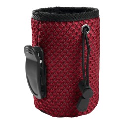 Coffret Hunter Basic Textile Idéal pour les aliments et les récompenses des animaux de compagnie Rouge