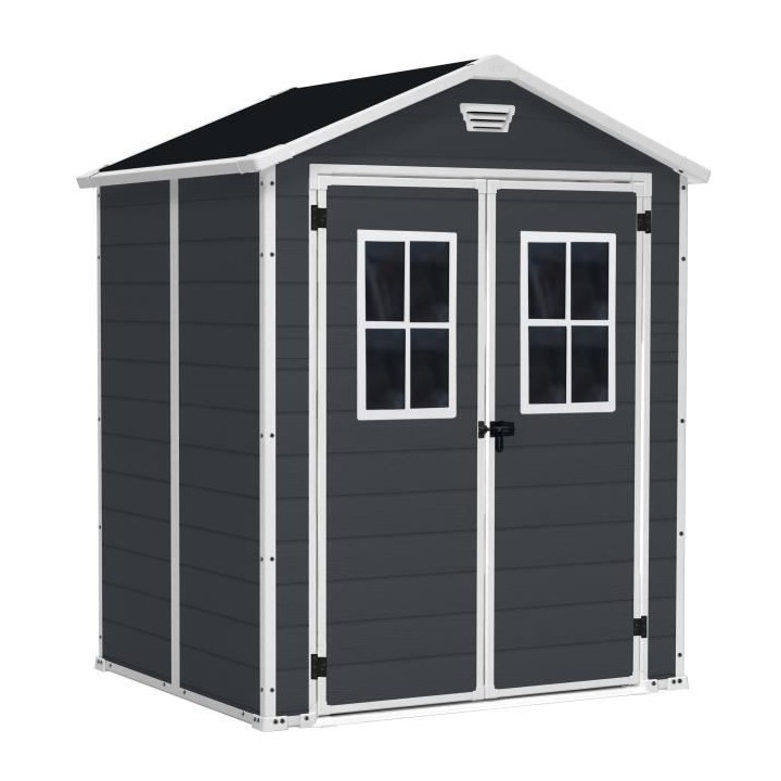 Abri de jardin en aluminium KETER 2,8 m² - Gris anthracite