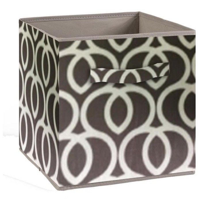 COMPO Boîte de rangement/tiroir pour meuble en tissu - 27 x 27 x 28 c