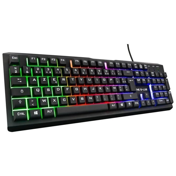 THE G-LAB COMBO-SELENIUM Combo Gaming Clavier-Souris-Casque-Tapis de S