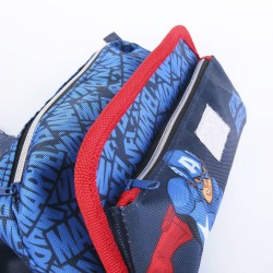 Trousse d'écolier Marvel Bleu (22 x 12 x 7 cm)