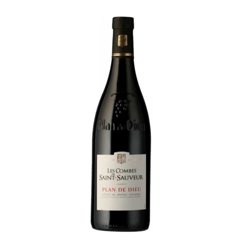 Les Combes de Saint-Sauveur 2019 Côtes du Rhône Village Plan de Dieu - Vin rouge de la Vallée du Rhône