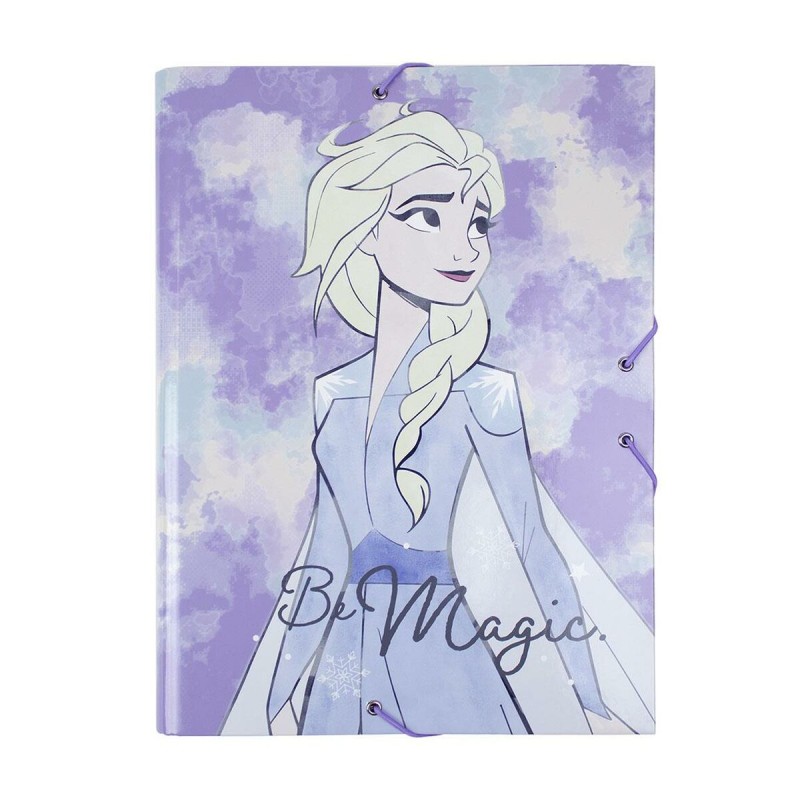 Dossier Frozen Be Magic A4 Lila (24 x 34 x 4 cm)