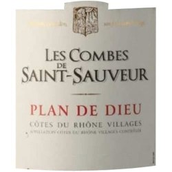 Les Combes de Saint-Sauveur 2019 Côtes du Rhône Village Plan de Dieu - Vin rouge de la Vallée du Rhône