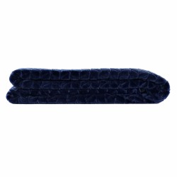 Couverture DKD Home Decor Flèches 130 x 170 x 2 cm Blue marine Basique