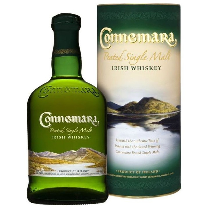 Whiskey Connemara - Single malt Whiskey - Irlande - 40%vol - 70cl