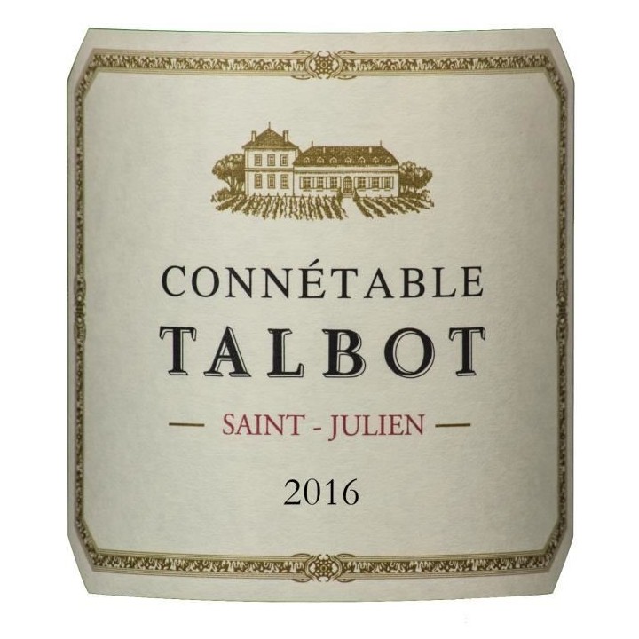Connetable de Talbot 2016 Saint Julien - Vin rouge de Bordeaux