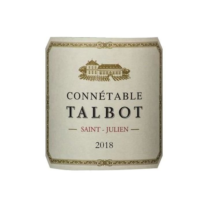 Connétable Talbot 2018 Saint-Julien - Vin rouge de Bordeaux
