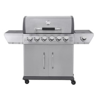 Barbecue a gaz DUKE 6 feux et brûleur latéral - Housse de protection