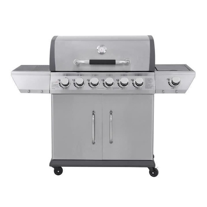 Barbecue a gaz DUKE 6 feux et brûleur latéral - Housse de protection