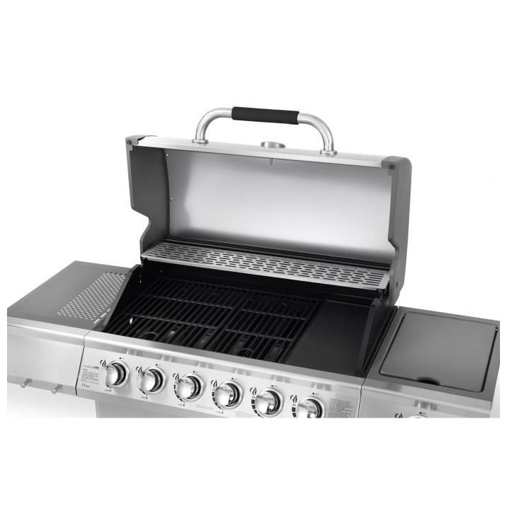 Barbecue a gaz DUKE 6 feux et brûleur latéral - Housse de protection