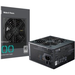 Alimentation PC -COOLER MASTER -MWE White V2 -700W (Certifiée 80 Plus White Garantie 3 ans) -Câbles plats noir (MPE-7001-ACABW