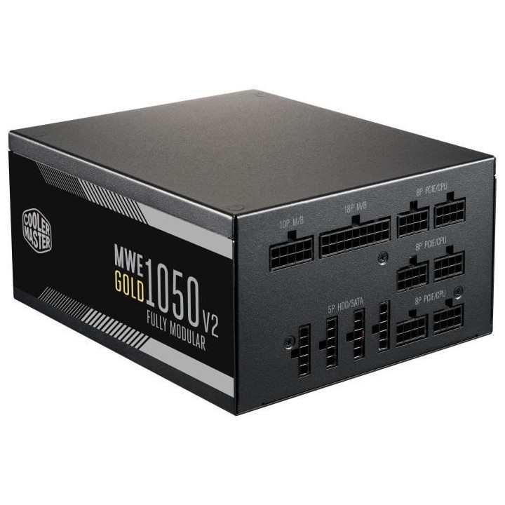 COOLER MASTER MWE Gold 1050W FM V2 - Alimentation Full Modulaire 1050W