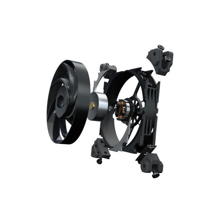 COOLER MASTER MasterFan SF120M - Ventilateur de boitier PWM - 650-2000