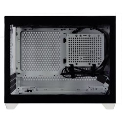 Boîtier PC - COOLER MASTER - MasterBox NR200P - Blanc - Mini-ITX - Panneau Acier et Verre trempé - Riser cable (MCB-NR200P-WGN