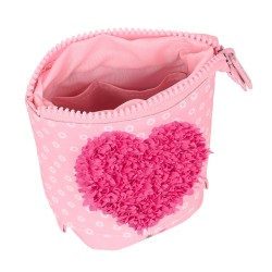 Trousse Gobelet Safta Love Yourself Rose (8 x 19 x 6 cm)