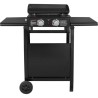 COOKING BOX Plancha gaz Valparaiso - 2 feux sur chariot - 48 x 36 cm