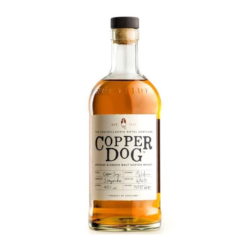 Copper Dog - Speyside Blended Whisky - 40% - 70 cl