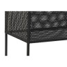 Cache-pot DKD Home Decor Noir Métal Loft (60 x 25 x 70 cm)