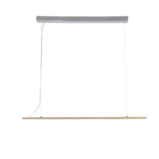 Suspension Malmo - LED intégrée - Bois - 100 x 5 x 125 cm - COREP