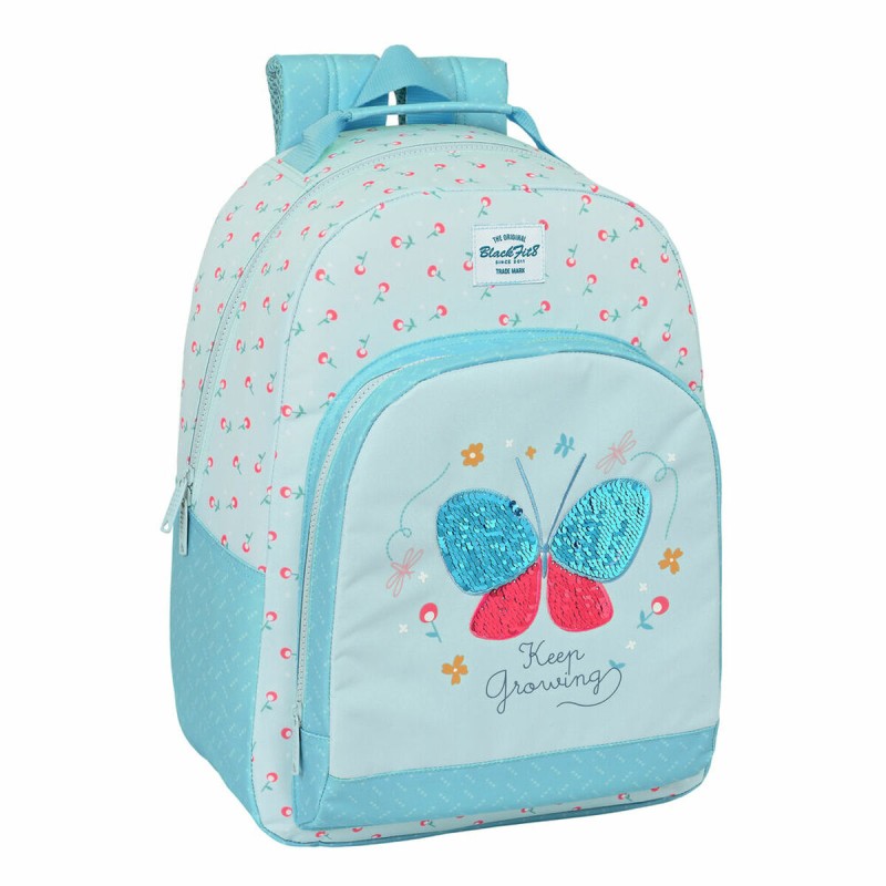 Cartable BlackFit8 Keep Growing Bleu clair (32 x 42 x 15 cm)