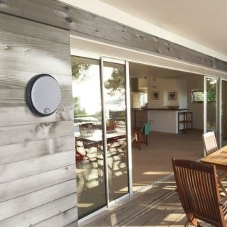 COREP - Applique extérieur - polypropylene -3800K - Noir