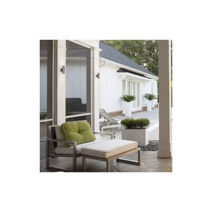 COREP - Applique extérieur - Acier inoxydable - GU10-35W - Nickle