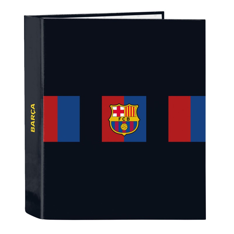 Reliure à anneaux F.C. Barcelona Bordeaux Blue marine A4 (27 x 33 x 6 cm)