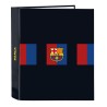 Reliure à anneaux F.C. Barcelona Bordeaux Blue marine A4 (27 x 33 x 6 cm)