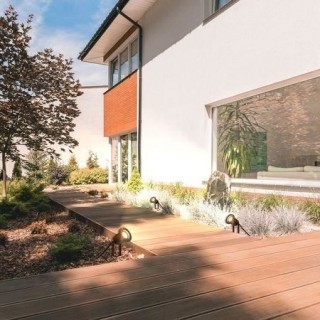 COREP - Spot extérieur - Aluminium - GU10-35W - Noir