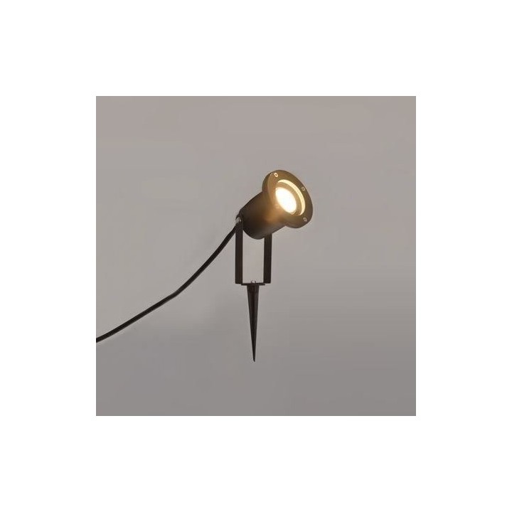 COREP - Spot extérieur - Aluminium - GU10-35W - Noir