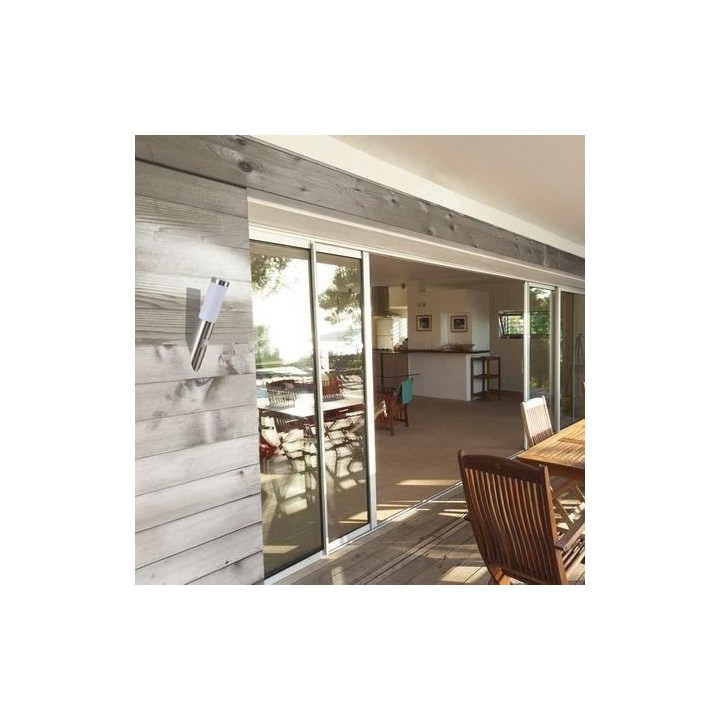 COREP - Applique extérieur - Acier inoxydable - E27-20W - Nickel