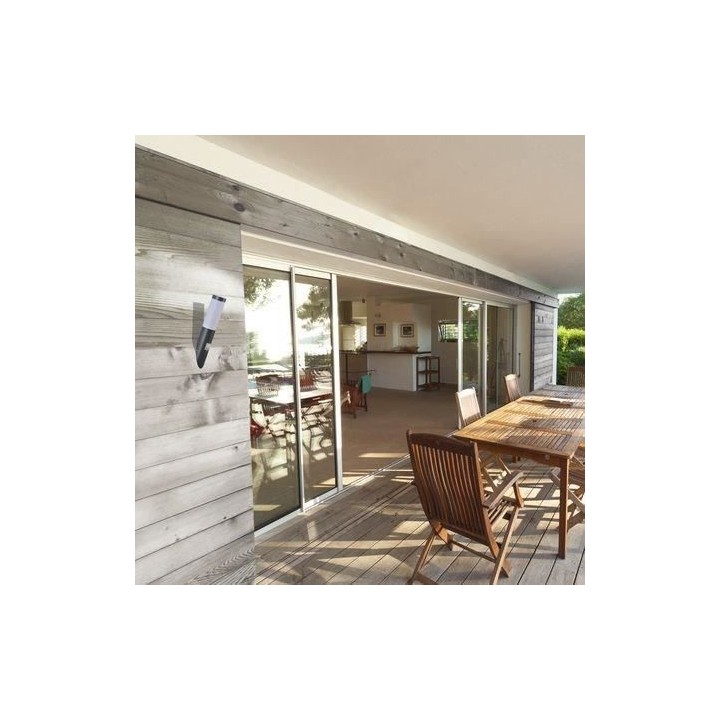 COREP - Applique extérieur - Acier inoxydable - E27-20W - Anthracite