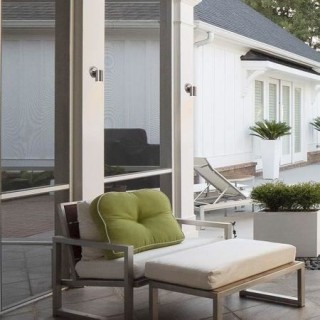 COREP - Applique extérieur - Acier inoxydable - GU10-35W - Nickel