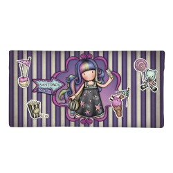 Trousse d'écolier Gorjuss Up and away Violet (22 x 11 x 1.5 cm)