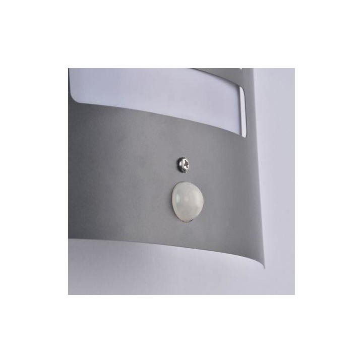 COREP - Applique extérieur - Demi-lune en métal - E27-20W - Anthraci