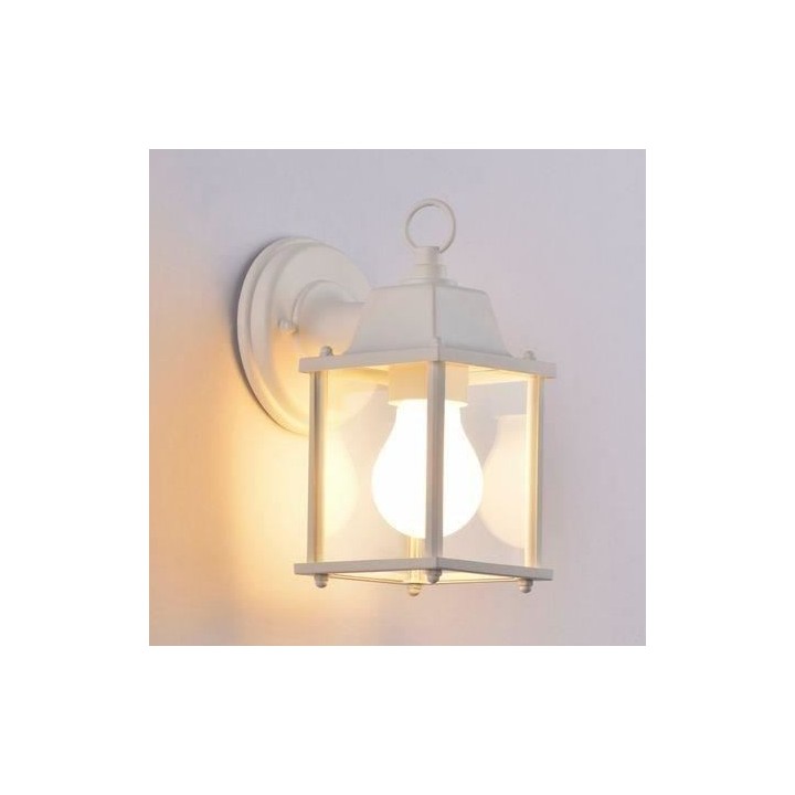 COREP - Applique extérieur - Métal et verre transparent - E27-60W -