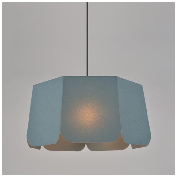 COREP Suspension L43 Percale Géom Pétrole