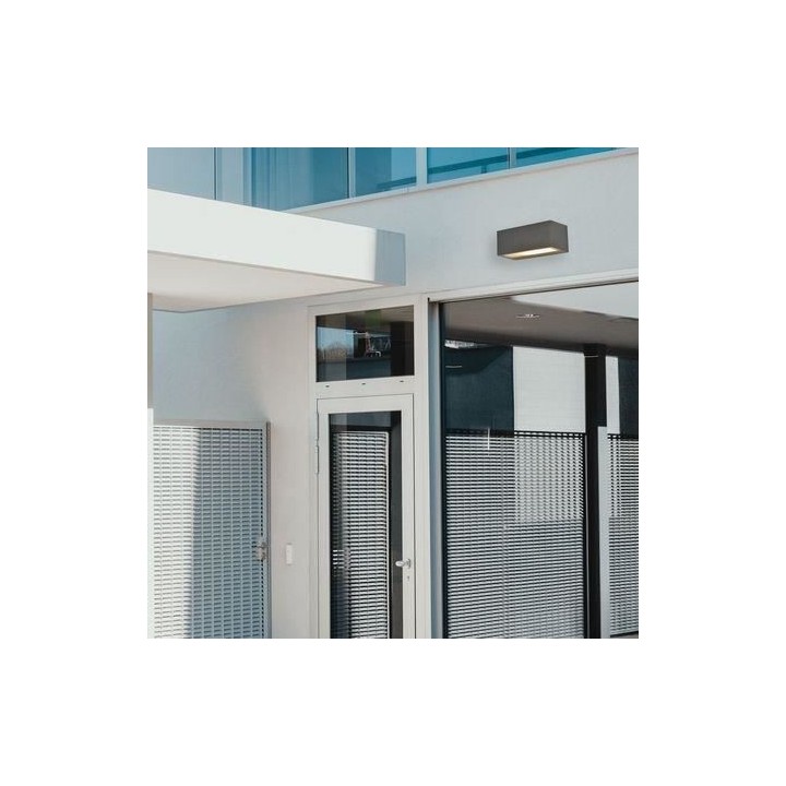 COREP - Applique extérieur - Aluminium - E27-15W - Anthracite