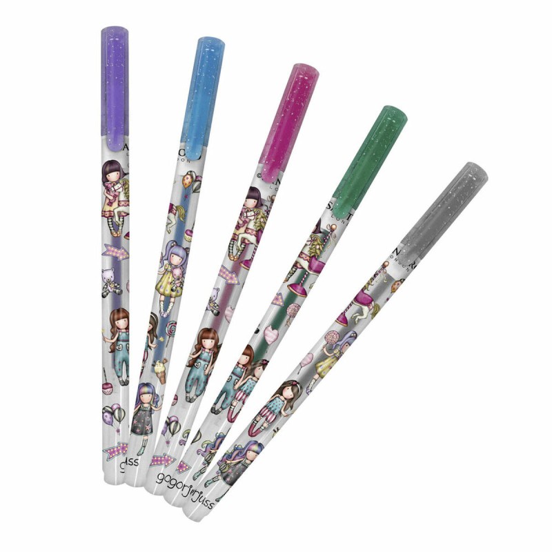 Stylo gel Gorjuss Carousel 5 Unités