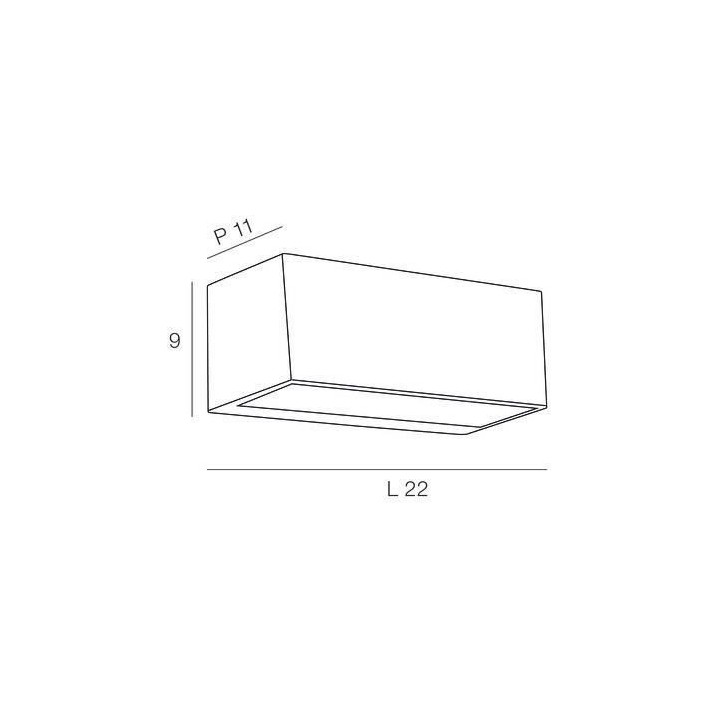 COREP - Applique extérieur - Aluminium - E27-15W - Anthracite