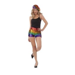 Déguisement pour Adultes My Other Me Shorts Rainbow Taille 40