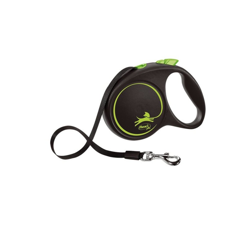 Laisse pour Chien Flexi Design L Vert (5 m)