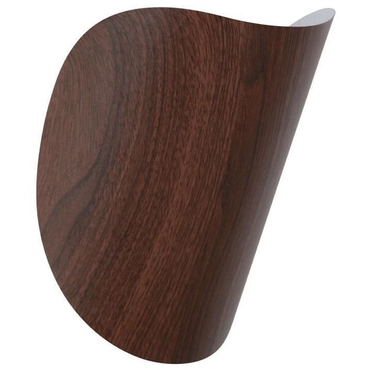 Applique Oscar - Métal - Style années 50 - E27 - L17 cm - Bois fonc