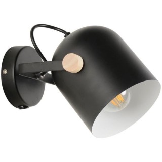 Spot Ylva - Métal - 1 L - E27 - 40 W - Noir mat - COREP