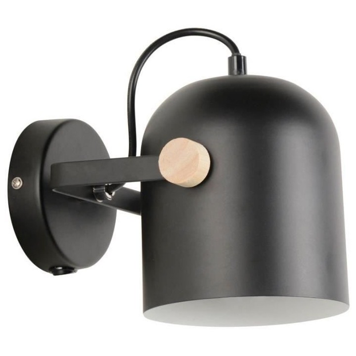 Spot Ylva - Métal - 1 L - E27 - 40 W - Noir mat - COREP