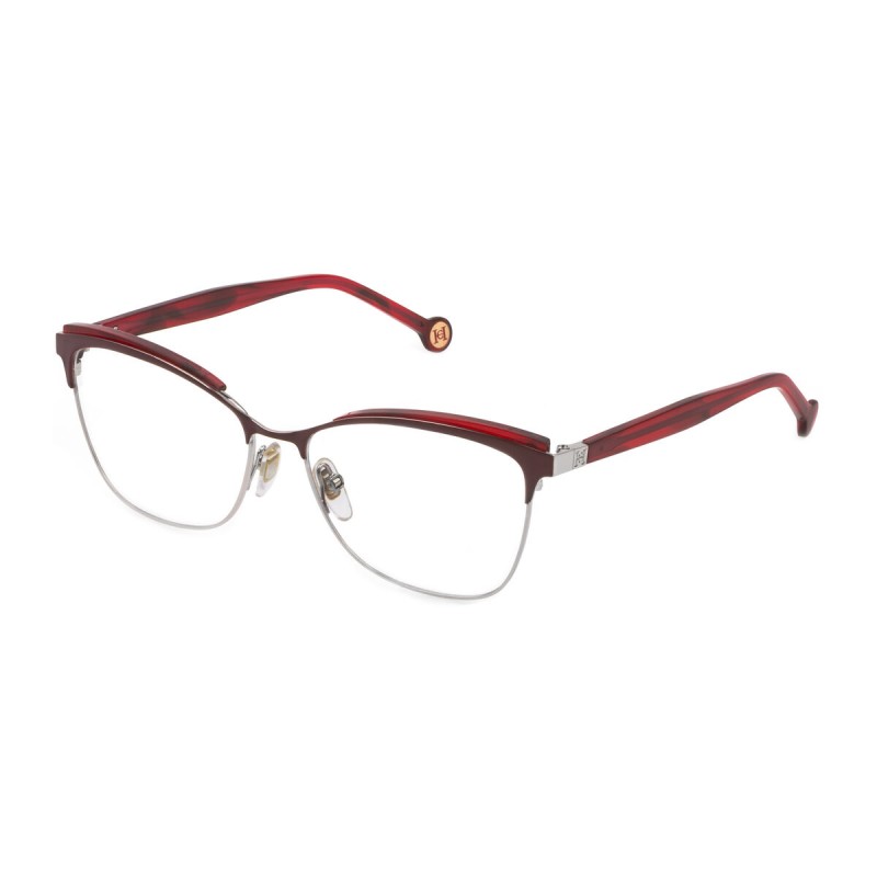 Monture de Lunettes Femme Carolina Herrera VHE188550K99 Doré Bordeaux