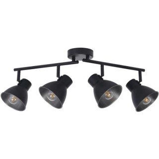 Spot Dock - Métal - 4 L - E14 - 40 W - Noir mat - COREP