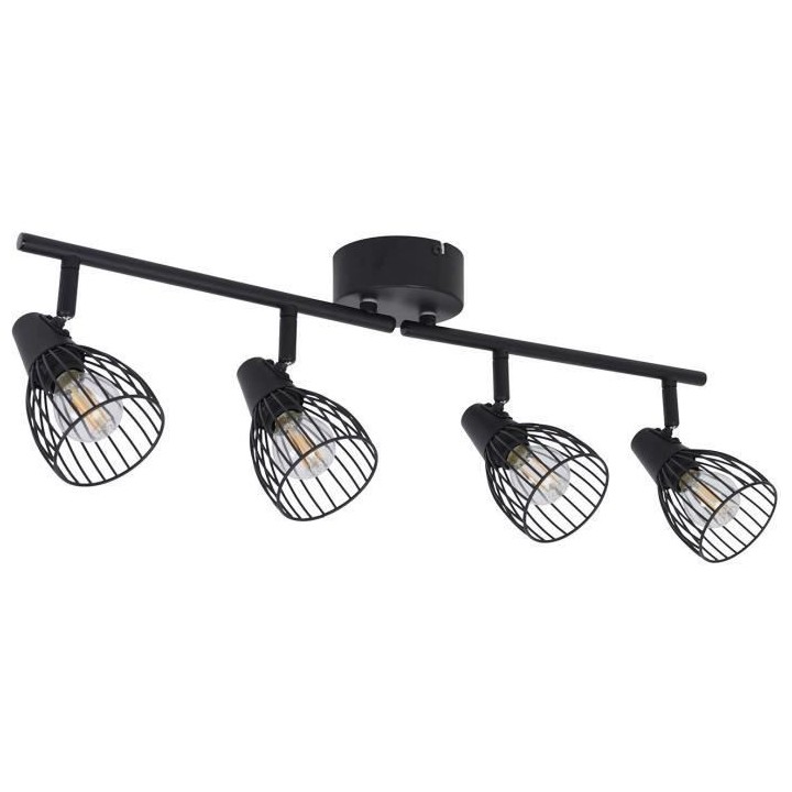 Spot Jaro - Métal - 4 L - E14 - 40 W - Noir mat - COREP