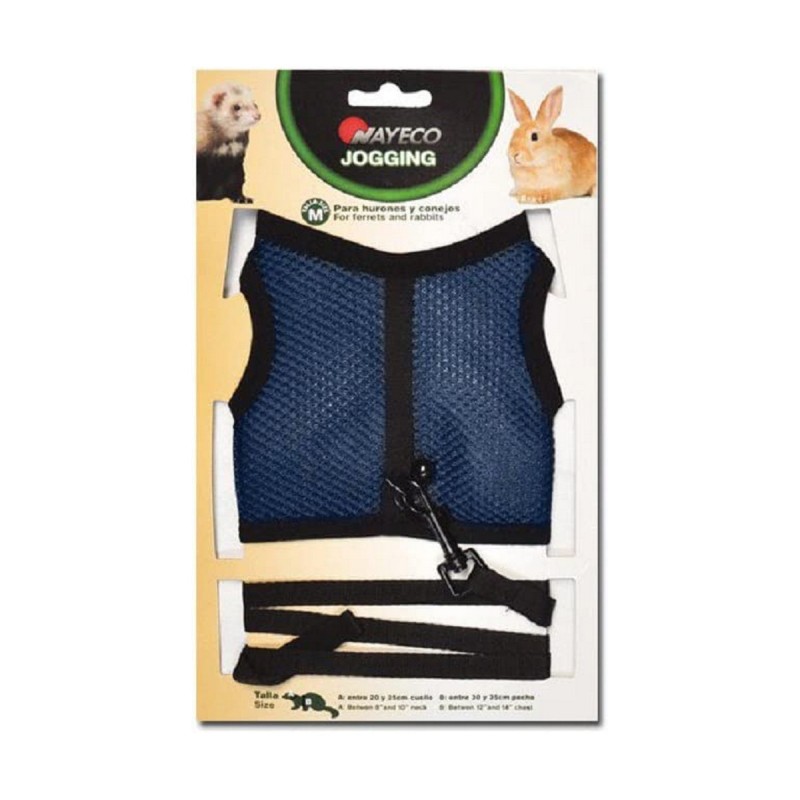 Harnais pour Animaux Domestiques Nayeco M Noir